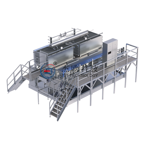 Wirbels chicht gefrier schrank