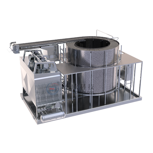 Selbst stapeln der Spiral-Gefrier schrank