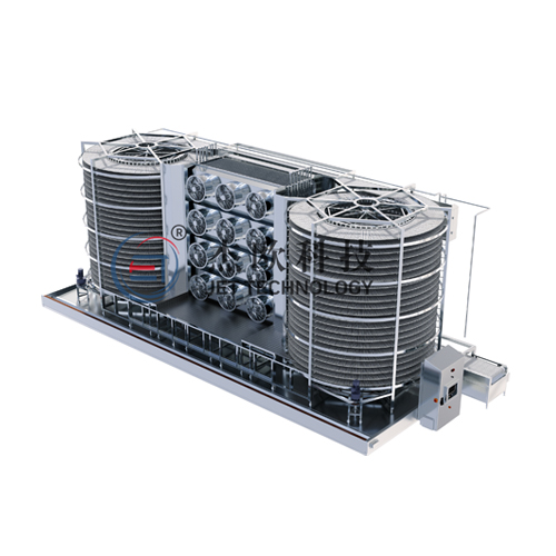 Neuer Typ Spiral-Gefrier schrank