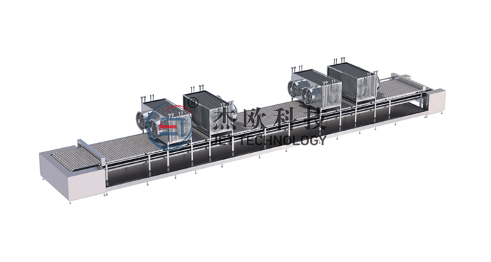 Netz gürtel/Solid Band Tunnel Gefrier schrank