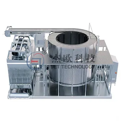 Spiral-Gefrier schrank