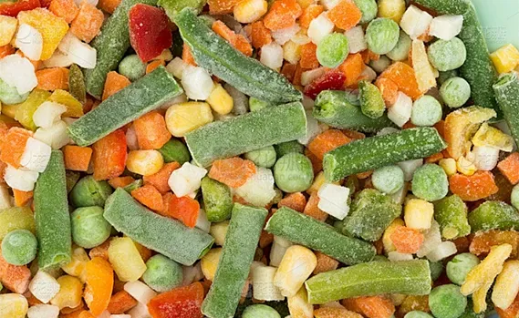 Erhöhen der Qualität von Tiefkühl gemüse mit fortschritt licher Nährstoff konservierung stech no logie